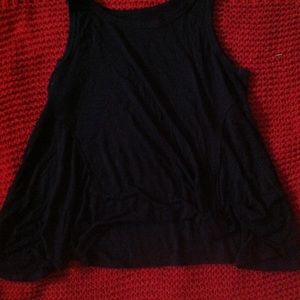 TARGET BLACK TANT TOP CAT AND JACK GIRLS SMALL